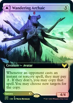 Wandering Archaic & Explore the Vastlands [Extended Art Foil]
