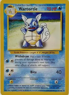 Wartortle [1999-2000] #42