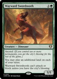 Wayward Swordtooth #331
