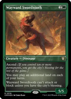 Wayward Swordtooth #576