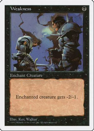 Dark fantasy art card featuring armored figures battling. Black and blue tones.