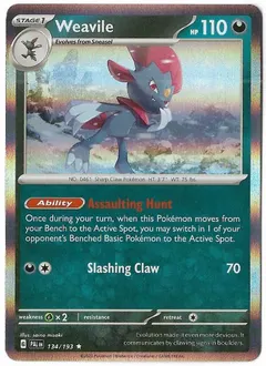 Weavile #134