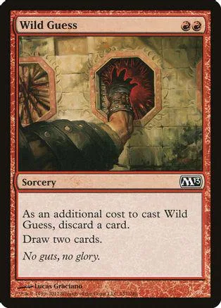 Card art shows armored figure with red glowing hand against stone wall.