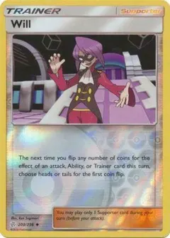 Will [Reverse Holo] #208