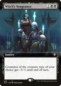 Witch's Vengeance [Extended Art Foil]