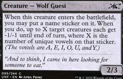 Wolf in _____ Clothing
