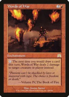 Words of War [Foil]