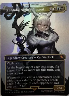 Y'shtola, Night's Blessed [Borderless Foil] #207