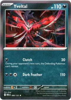 Yveltal [Reverse Holo] #88