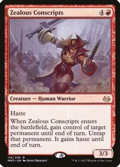 Zealous Conscripts [Foil]