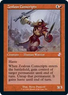 Zealous Conscripts [Foil]