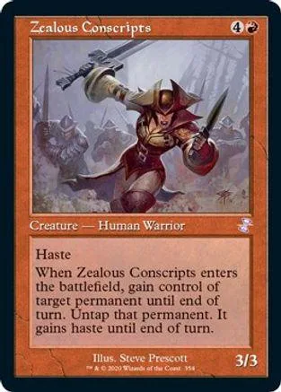 Warrior creature card art showing armored figure wielding a weapon.