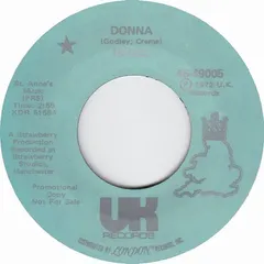 10 C.C.* – Donna (Vinyl, 7")