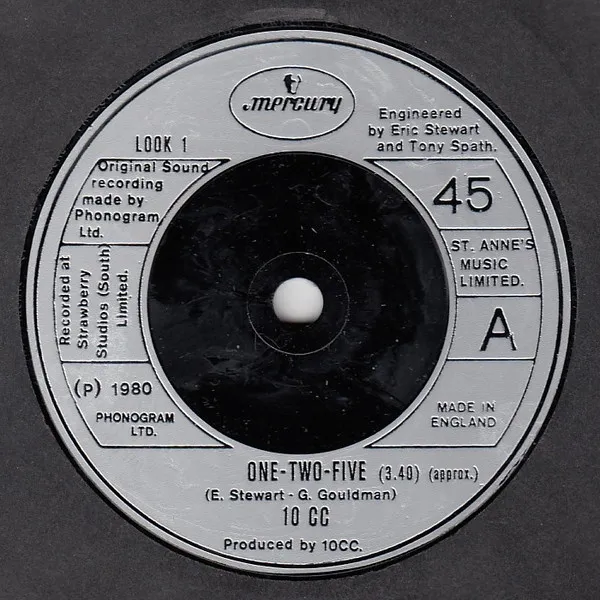 10 CC* – One-Two-Five