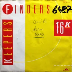 16K – Finders Keepers (Vinyl, 7")