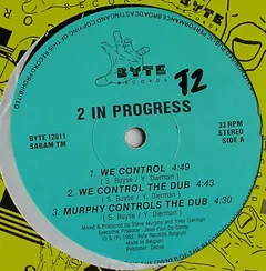 2 In Progress – We Control (Vinyl, 12")
