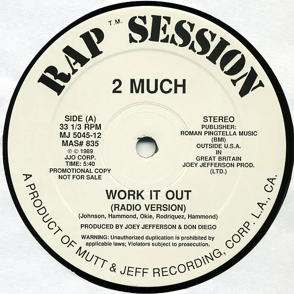 2 Much (12) – Work It Out