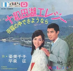 姿美千子, 平泉征 – 十和田湖エレジー / 夜霧の中でさようなら (Vinyl, 7")