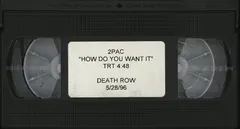 2Pac – How Do U Want It (VHS, Advance)