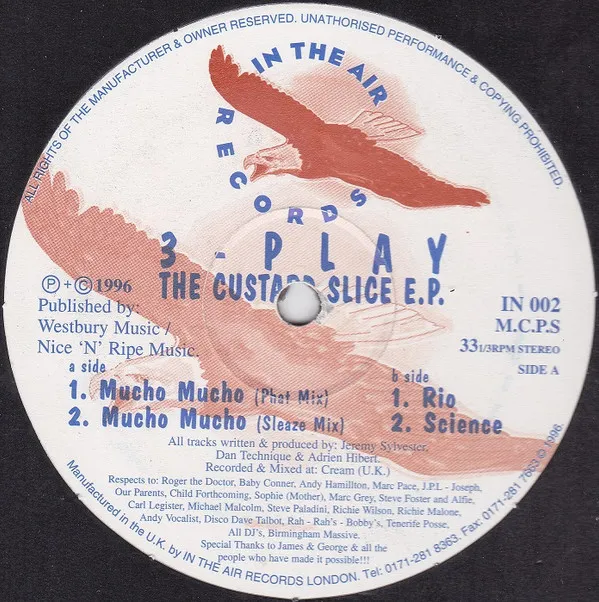 3-Play – The Custard Slice E.P.