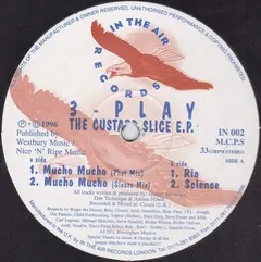 3-Play – The Custard Slice E.P. (Vinyl, 12")