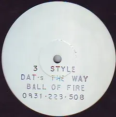 3 Style – Dat's The Way (Vinyl, 12")