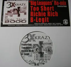 3X Krazy – Big Leagues Remix (Vinyl, 12")
