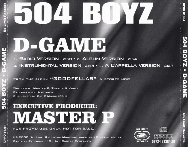 504 Boyz – D-Game