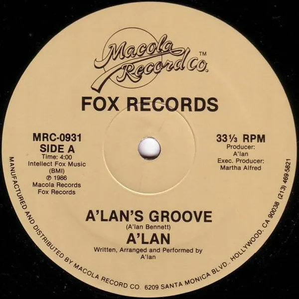 A'lan* – A'lan's Groove
