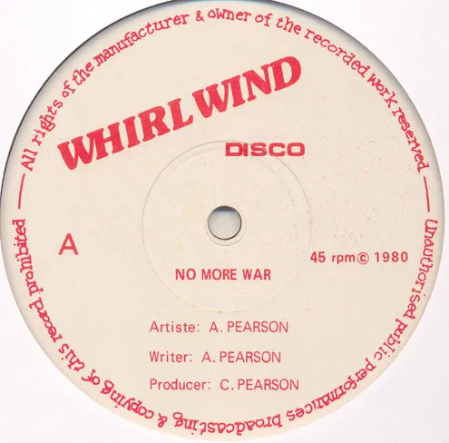 A. Pearson (2) – No More War