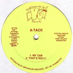 A-Tack – My Car (Vinyl, 12")