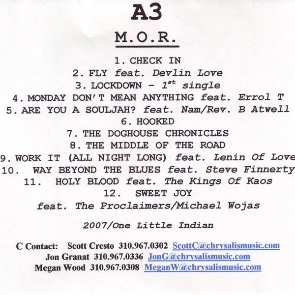 A3* – M.O.R.