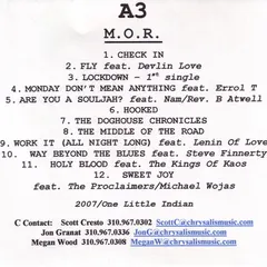 A3* – M.O.R. (CD, Album)