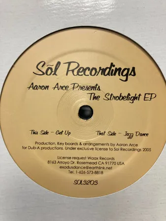 Aaron Arce – Strobelight EP