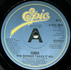ABBA Epic – The Winner Takes It All (Vinyl, 7")