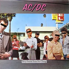 AC/DC – Dirty Deeds Done Dirt Cheap (Vinyl, LP)