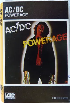 AC/DC – Powerage (Cassette, Album)