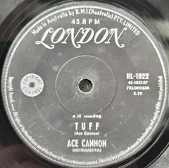 Ace Cannon London Records – Tuff / Sittin' (Vinyl, 7")
