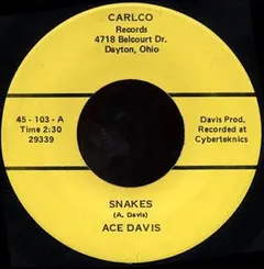 Ace Davis – Snakes / Our Day Will Come (Vinyl, 7")