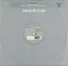 Adam Dived – State Of Panic (Vinyl, 12")