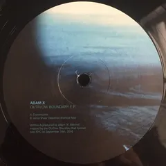 Adam X – Outflow Boundary EP (Vinyl, 12")
