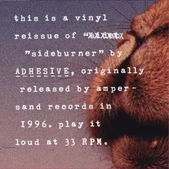 Adhesive (2) – Sideburner (Vinyl, LP)