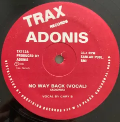 Adonis – No Way Back (Vinyl, 12")