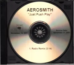 Aerosmith – Just Push Play (CDr, Promo)