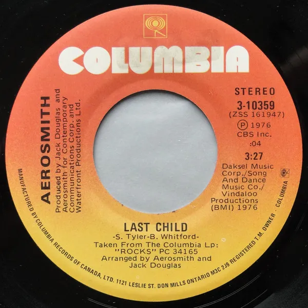 Aerosmith – Last Child / Combination