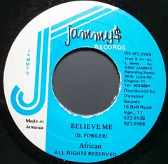 African – Believe Me (Vinyl, 7")