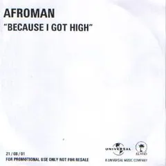 Afroman – Because I Got High (CDr, Single)