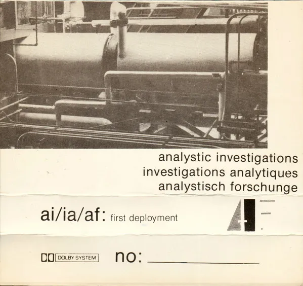 ai/ia/af* – First Deployment