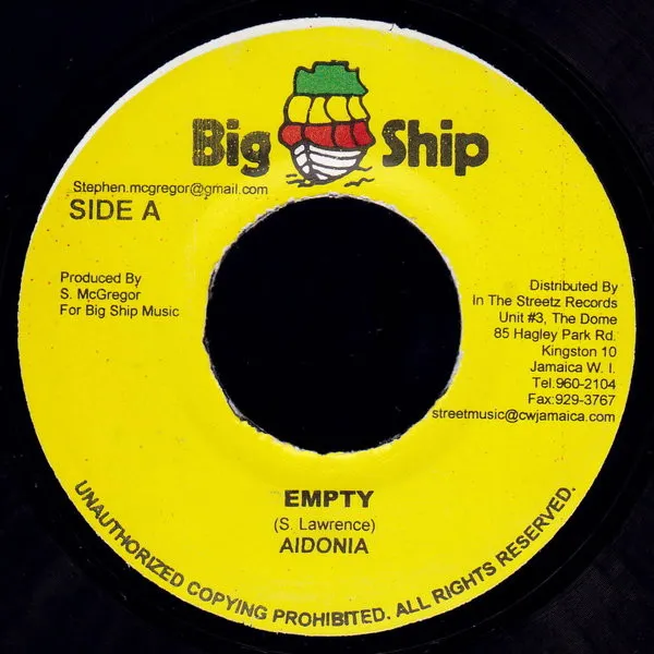 Aidonia / Bramma – Empty / Stand Alone