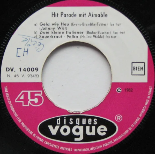 Aimable – Hit Parade Mit Aimable